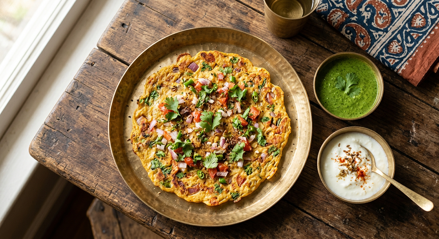 Premium Besan Veggie Chilla